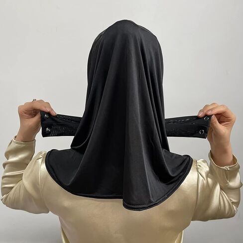 OBEEII Modal Hijab for Women Stretchable Full Cover Shawl Cap Full Neck Scarf Turbans Prayer Scarf Wrap Scarves in Saudi Arabia
