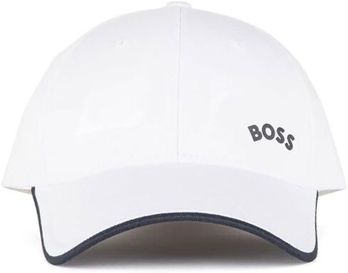 Hugo Boss White Cap Bold Curved Hat in Saudi Arabia