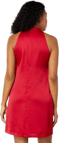 Vince Camuto Women's Crepe Back Satin Bow Neck Shift Dress in Saudi Arabia