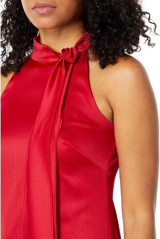 Vince Camuto Women's Crepe Back Satin Bow Neck Shift Dress in Saudi Arabia