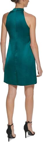Vince Camuto Women's Crepe Back Satin Bow Neck Shift Dress in Saudi Arabia