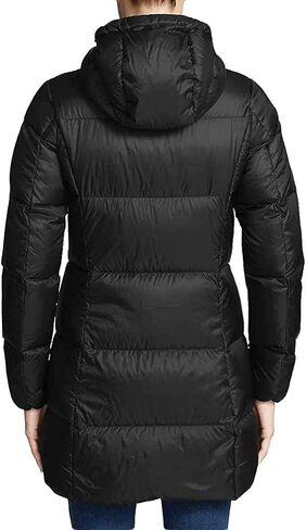 Eddie Bauer Women's Luna Peak Water Resistant Down Parka (Black, X-Large) in Saudi Arabia