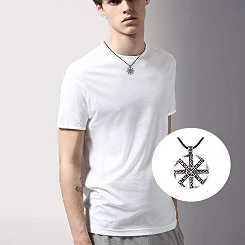 ماي شيب قلادة سلافية كولوفرات قلادة سلافية على شكل عجلة الشمس من مجوهرات كولوفرات باغان, الزنك in Kuwait