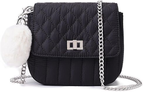 محفظة لطيفة للمراهقات، حقيبة كتف مبطنة حول الجسم للفتيات مع هدية على شكل قلب in Kuwait