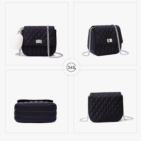 محفظة لطيفة للمراهقات، حقيبة كتف مبطنة حول الجسم للفتيات مع هدية على شكل قلب in Kuwait