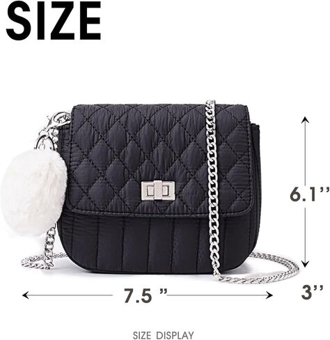 محفظة لطيفة للمراهقات، حقيبة كتف مبطنة حول الجسم للفتيات مع هدية على شكل قلب in Kuwait