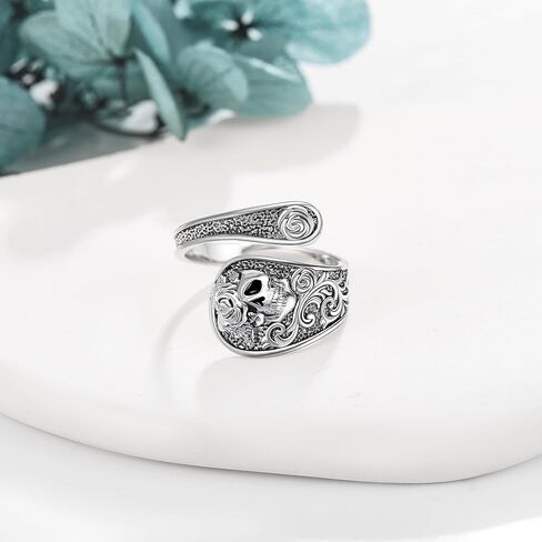 925 Sterling Silver Butterfly Dragonfly Ring for Women Vintage Dragonfly Jewelry Gothic Gifts Adjustable Open Ring in Saudi Arabia