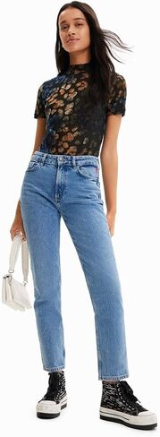 Desigual Women's Regular Woman Denim Long Trouser in Saudi Arabia