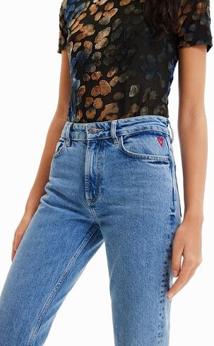 Desigual Women's Regular Woman Denim Long Trouser in Saudi Arabia
