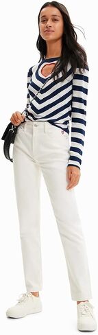 Desigual Women's Regular Woman Denim Long Trouser in Saudi Arabia