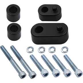 Driver FloorBoard Spacer Extension Kit 3/4" Spacer Extension Kit Compatible with HD Touring FLHT FLHR FLTR FLHX 2009-2018, FL Trikes 2009-2021