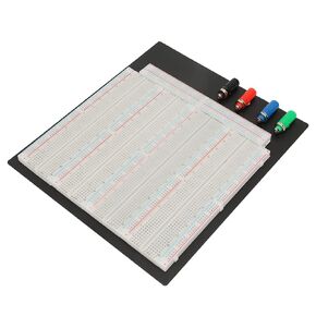Yuecoom ZY-208 Breadboard, 3220 Tie Points Solderless Breadboard Circuit Testing Board for Electronic Circuit Assembly, Debugging, Training