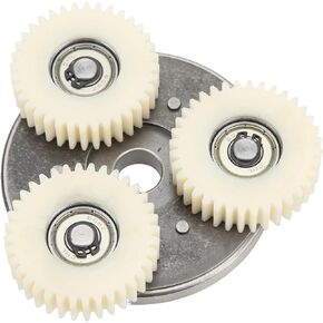 Qiilu Bafang Planetary Gears Bike Gear Motor Steel Nylon E Bike Motor Gear Kit 36T Planetary Nylon Gears for Bafang Electric 500W 750W