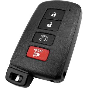 Smart Car Key Fob Fit for Toyota Highlander 2014 2015 2016 2017 2018 2019, Keyless Entry Remote Control FCC ID：HYQ14FBA Replace 281451-2110 89904-0E121 89904-0E120