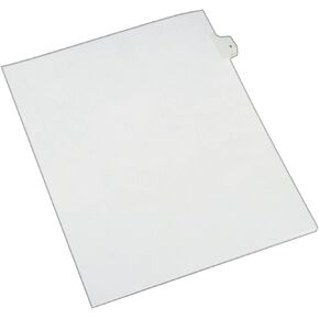 Avery Individual Legal Exhibit Dividers, Allstate Style, 5, Side Tab, 8.5 x 11 inches, Pack of 25 (82203)