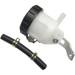 Motorcycle Front Brake Master Cylinder Brake Pump Tank Oil Cup Fluid Bottle Reservoir w/Bracket Aftermarket Part Compatible with Suzuki GSXR 600 GSXR 750 GSXR 1000 2006 2007 2008 2009 2010 up