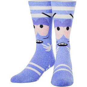 Odd Sox, South Park, Men's Cartoon Character Novelty Crew Socks, Silly Fun 90s