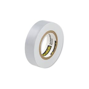 3M Scotch 35 Polyvinyl Chloride Color Coding Electrical Tape, 0 to 221 Degree F, 1250V/mil Dielectric Strength, 20' Length x 1/2" Width, Gray