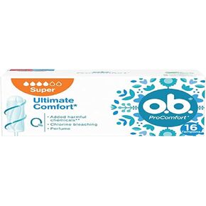 O.B. Pro Comfort, Super Tampon, 16 Pack