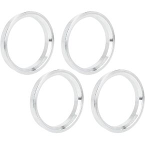 4pcs OD 57.1mm to ID 56.1mm Aluminum Alloy Car Hub Centric Rings Wheel Bore Center Spacer