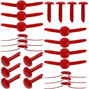 EXCEART 200Pcs Two-Legged Nails Paper Fasteners brads Gadgets for Kids Mini brads for Making Paper brads DIY Craft Making Supplies Brad Craft Making brads Metal Upholstery Cloth Child Iron