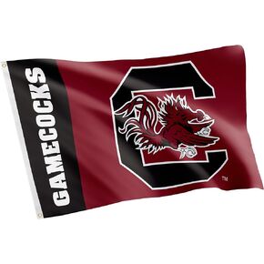 Desert Cactus University of South Carolina Flag Gamecocks USC Cocky Flags Banners 100% Polyester Indoor Outdoor 3x5 (Team Name)