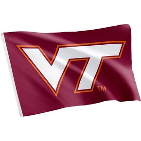 Desert Cactus Virginia Tech Flag Hokies VT Flags Banners 100% Polyester Indoor Outdoor 3x5 (Style 1)