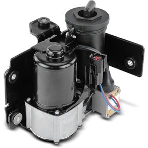 A-Premium Air Suspension Compressor Compatible with Ford Expedition & Lincoln Navigator 2007-2018, with Bracket, with Dryer, Replace# 7L1Z5319AE, 7L1Z5319A
