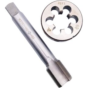 HSS M20 x 1mm Tap and M20 x 1.0mm Die Metric Thread Right Hand