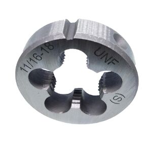HSS 11/16-18 UNF Die Right Hand Thread