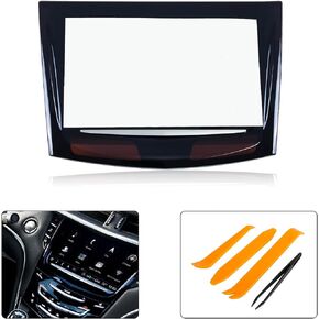 RANSOTO CUE Touch Screen Display Replacement With Trim Removal Tool Compatible With 2013-2017 Cadillac ATS Escalade XTS SRX CTS CTS-V Replaces 20867046 22912609