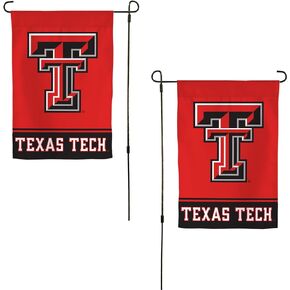 Desert Cactus Texas Tech University Garden Flag TTU Red Raiders Banner 100% Polyester (Design B)