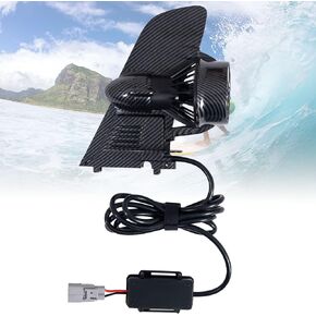 LEDONNE SUP Electric Fin Underwater Thruster Electric Surfboard Electric Surf Fin Electric Fin Thruster for Surfboard Electric SUP Fin Kit