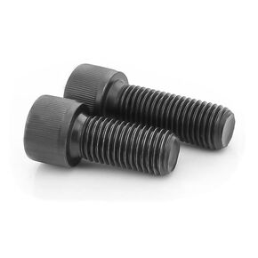 Yaruijia 12.9 Grade 35CrMo Alloy Steel Bolt M4x12mm Cylindrical Head Allen Fully Threaded Bolt Pack of 30