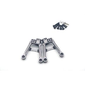 ATOPRC الألومنيوم الخلفي المثبط برج جبل الأطواق لمحور SCX10 II (التيتانيوم) in Kuwait