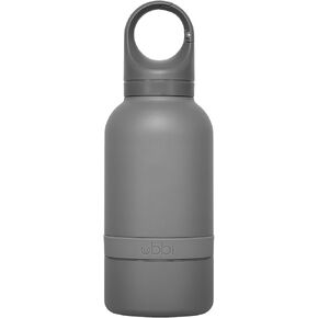 Ubbi Pup & Me من الفولاذ المقاوم للصدأ معزول وقابل للحمل 32 أونصة. زجاجة للكلاب وأصحابها مع وعاء مرفق للكلاب، باللون الأزرق in Kuwait