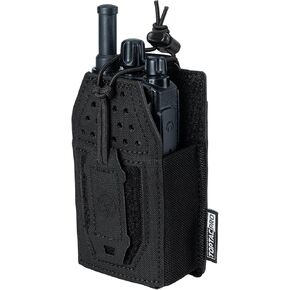 TOPTACPRO التكتيكية راديو الحافظة مول راديو الحقيبة حامل راديو عالمي لجهاز لاسلكي تخاطب موتورولا BaoFeng UV-5R BF-F8HP قابل للتعديل تخزين بندقية مجلة الحقيبة