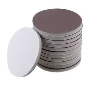 BOXONLY 3-Inch Wet/Dry Sanding disc Hook and Loop Sanding Pad Sanding Sponge Premium Option for Metal, Wood, Composites and Fine Finishing 400 Grit 10 Pcs