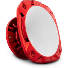 DS18 PRO-HP52/CRDWH 2 بوصة من البلاستيك لدليل الخروج الموجي - نمط أقصر بعمق 2.6 بوصة - يناسب معظم مسامير التشغيل المضغوطة - لمسة نهائية من الكروم المقاوم للأشعة فوق البنفسجية - لون كروم أحمر/أبيض (مفرد) in Kuwait
