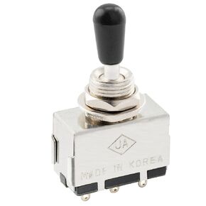Musiclily Pro 3-Way Box Style Pickup Selector Toggle Switch for Electric Guitar, Chrome