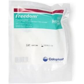 3- Pack Freedom 28mm Clear LS Male External Condom Catheter Extra Adhesive Item #5290