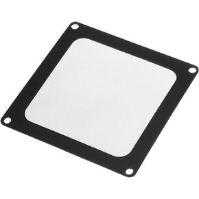 MECCANIXITY PC Dust Filter, 90x90mm Magnetic Frame Nylon Computer Case Cooler Dustproof Mesh Cover Fan Grills for Computer Chassis Speakers, Black