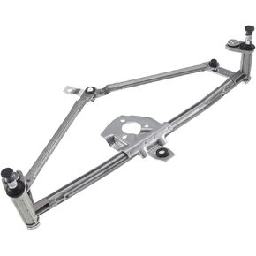 A-Premium Front Windshield Wiper Transmission Linkage Assembly Compatible with Audi, Seat & Volkswagen Vehicles - for Jetta, Jetta City, Golf, Golf City, Clasico, Beetle, Leon, S3, A3, A3 Quattro
