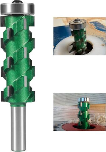 Flush Trim Router Bit Extra Long, Flush Trimming Bit 1/2" Shank, 2-3/4" Cut Length, 20 Flutes 1/2 Inch Shank Top Bearing Flush Trim Router Bit, Solid Carbide for Wood Trimming Tools in Kuwait