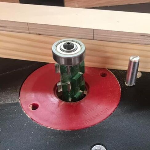 Flush Trim Router Bit Extra Long, Flush Trimming Bit 1/2" Shank, 2-3/4" Cut Length, 20 Flutes 1/2 Inch Shank Top Bearing Flush Trim Router Bit, Solid Carbide for Wood Trimming Tools in Kuwait