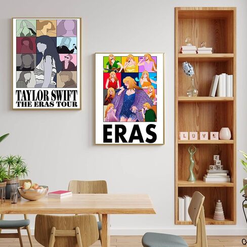 Taylor Swift Diamond Art Painting Kits for Adults, Eras Tour Full Drill Diamond Dots Paintings for Beginners, Round 5D Paint with Diamonds Pictures Gem Art Painting Kits DIY Crafts Kits 12x16inch in Saudi Arabia