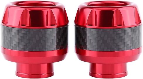 Front Fork Frame Slider, Wheel Crash Slider Wear Proof Anti Falling for Motorcycles (Red) in Saudi Arabia