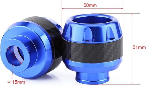 Front Fork Frame Slider, Wheel Crash Slider Wear Proof Anti Falling for Motorcycles (Red) in Saudi Arabia