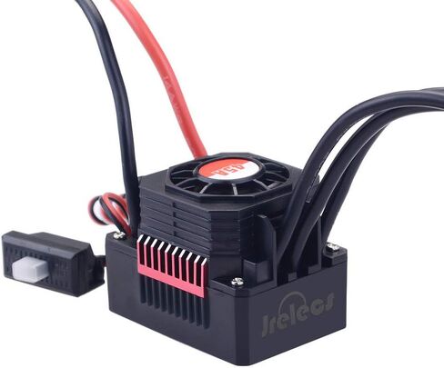 Jrelecs Newset 2838 3800KV 4P Sensorless Brushless Motor & All Waterproof 45A Brushless ESC Electronic Speed Controller for 1/12 1/14 1/16 1/18 RC Car in Saudi Arabia