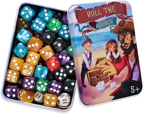 Family Dice Games for Kids and Adults - 6-Sided Dice Sets for Family Game Night - Best Classic Dice Games in Saudi Arabia